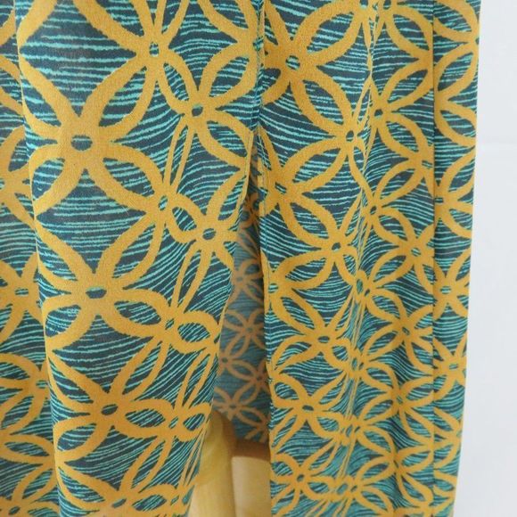 *Reposh* EUC Elegant Green and Yellow Maxi Dress - Picture 6 of 11